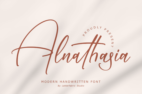 Alnathasia: A Modern Handwritten Font