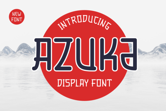 Azuka Font for Editorial Design