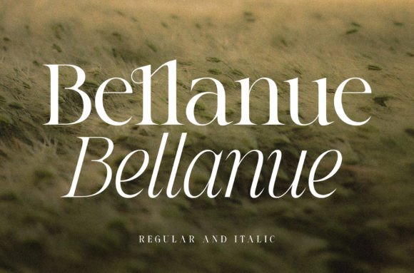 Bellanue Font for Elegant Campaigns