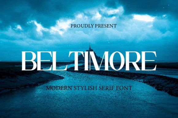 Beltimore Font for Creative Projects