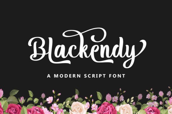 Blackendy Font for Elegant Design