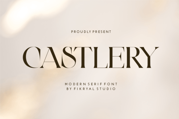 Castlery Font for Elegant Web Design