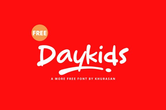 Daykids: A Font for Creative Campaigns
