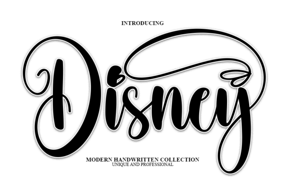 Disney Font for Business Design