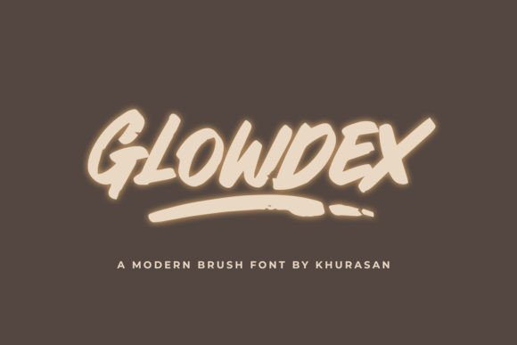 Glowdex Font for Bold Design