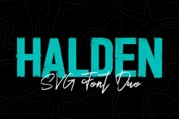 Halden Font: Hand-Brushed Elegance