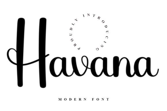 Havana Font for Creative Design