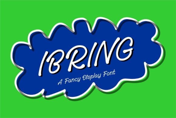 Ibring Font: A Stylish Handwritten Typeface