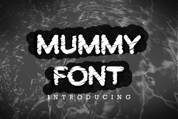 Mummy Font: A Quirky Display Typeface