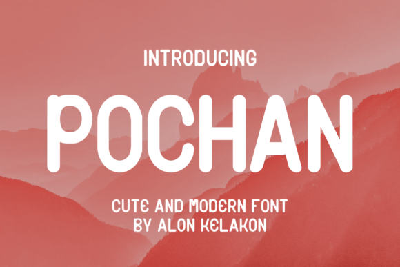 Pochan Font for Web Design