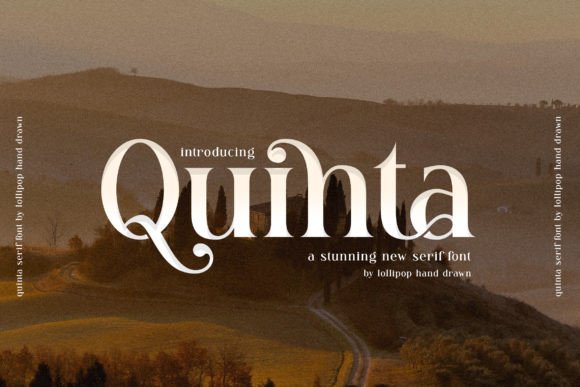 Quinta Font for Creative Campaigns
