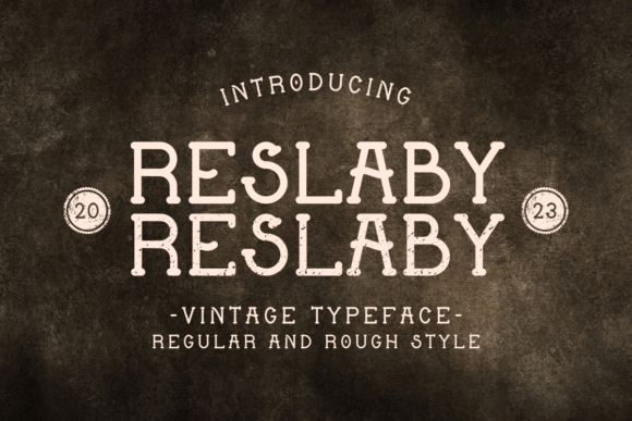 Reslaby Font for Web Design