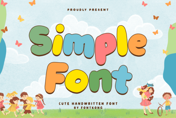 Simple Font Font for Web Design