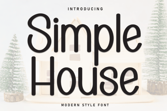 Simple House Font: Free Download