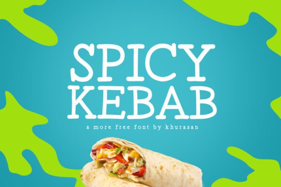 Spicy Kebab Font for Business Branding
