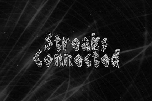 Streaks Connected Font Review