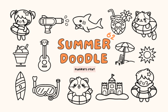 Summer Doodle Font Review