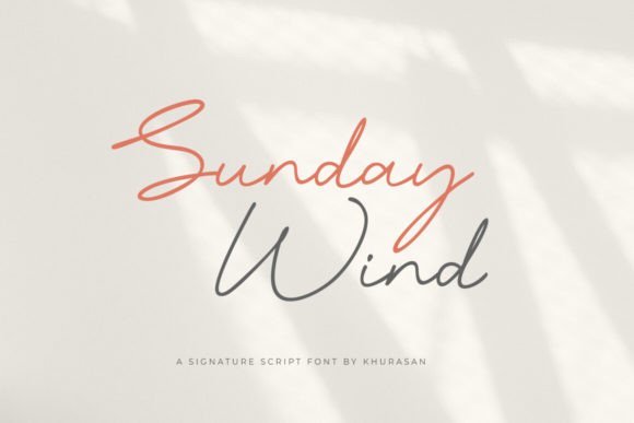 Sunday Wind Font