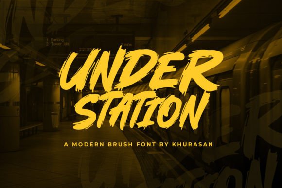 Under Station Font for Web Design