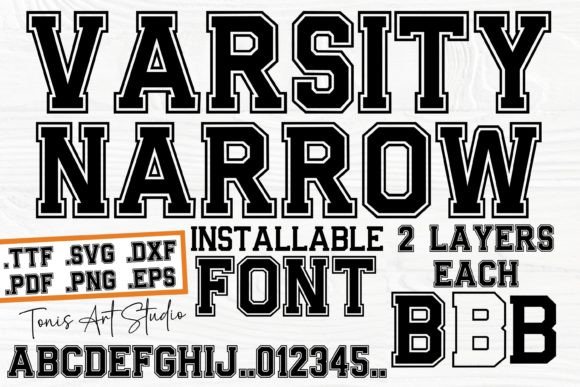 Varsity Narrow Font Review