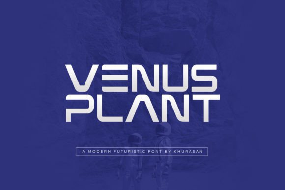 Venus Plant Font for Modern Branding
