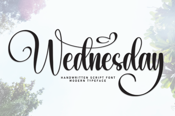 Wednesday Font for Creative Design